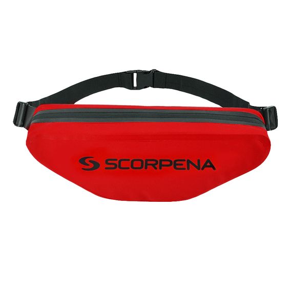 Поясная водозащитная сумка Scorpena 3 л красная