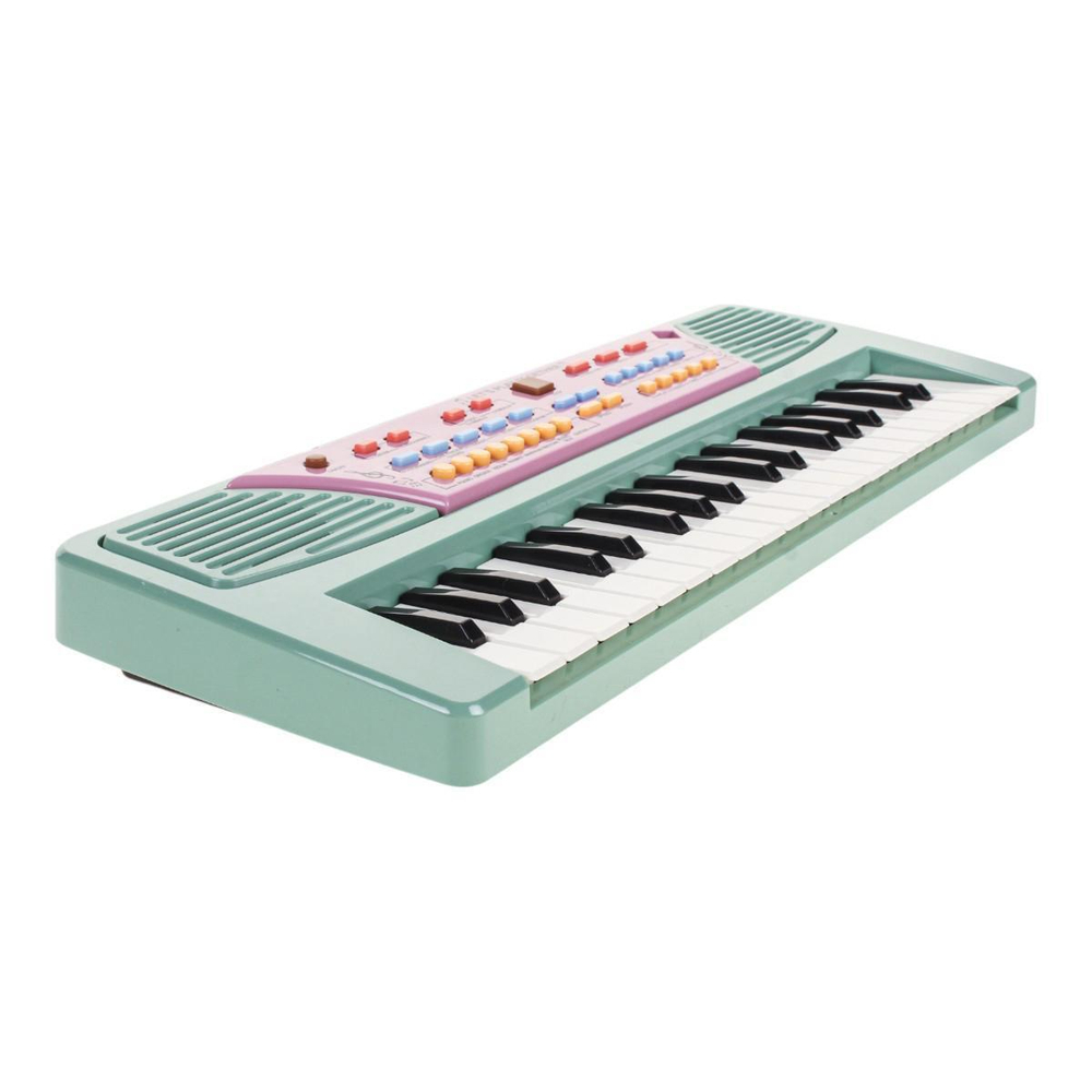 Синтезатор на бат. с микрофоном, коробка 808-18