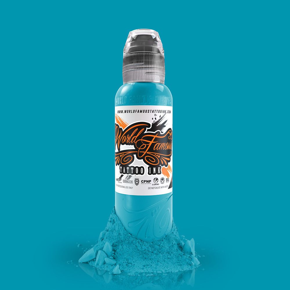 World Famous Ink Algarve Aqua