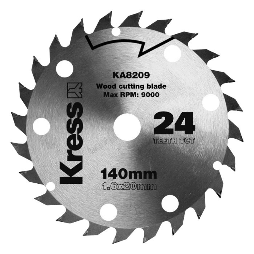 Диск п/п KRESS KA8209 140*20*24z
