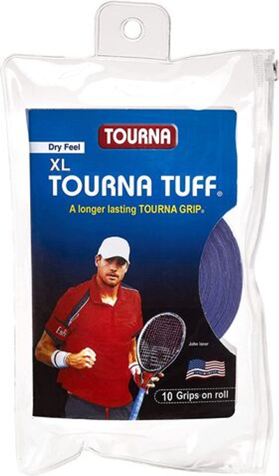 Намотки теннисные Tourna Tuff XL (10 szt.) - light blue