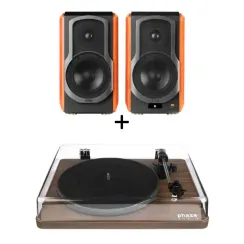 Phaze Audio Diana Walnut + Edifier S1000W Brown