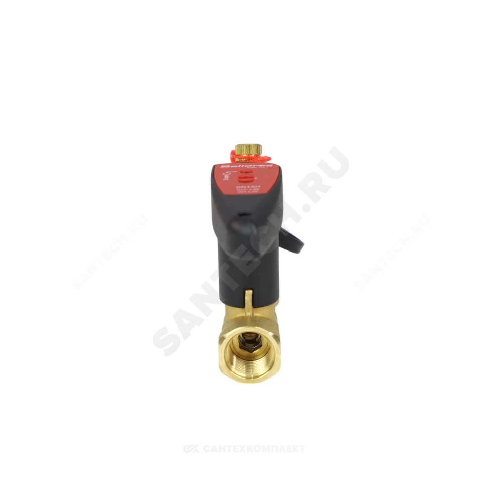 Клапан балансировочный ручной латунь FODRV Ду 15 G1/2" Ру25 ВР Kvs=2.49м3/ч с измерительными ниппелями Venturi BROEN 4355000H-001003 .