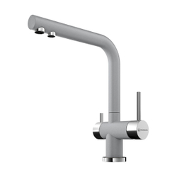 Смеситель для кухни Omoikiri Nagano-GR Leningrad grey