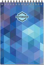 Блокнот нелинованный 60л., А5 "Яркий Офис"