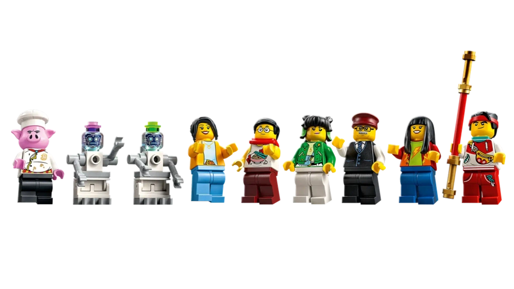 Конструктор LEGO Monkie Kid 80036 Город фонарей