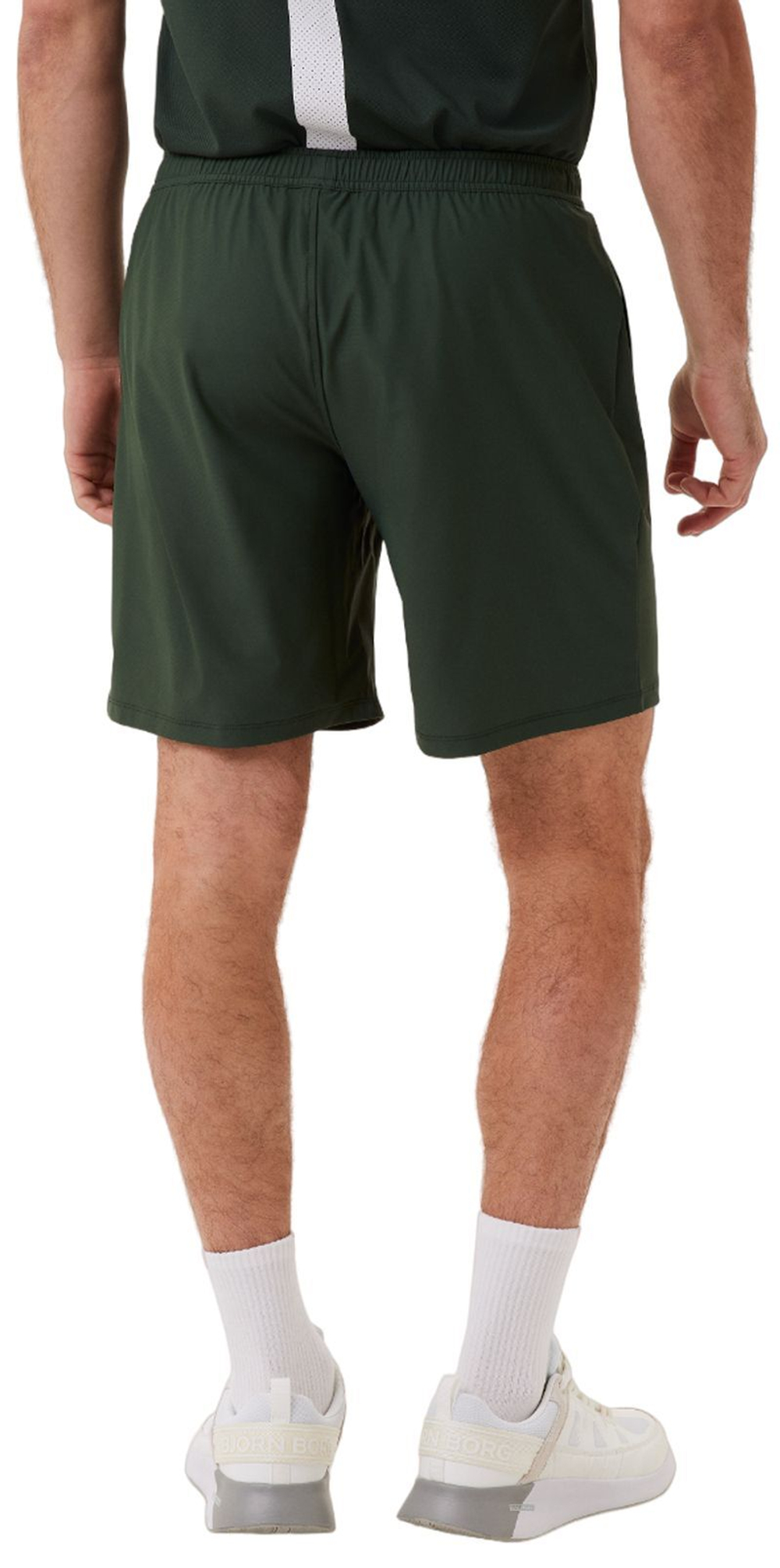 Мужские теннисные шорты Björn Borg Ace 9' Shorts - зеленый