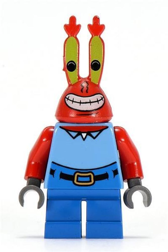 Минифигурка LEGO bob023 Мистер Крабс