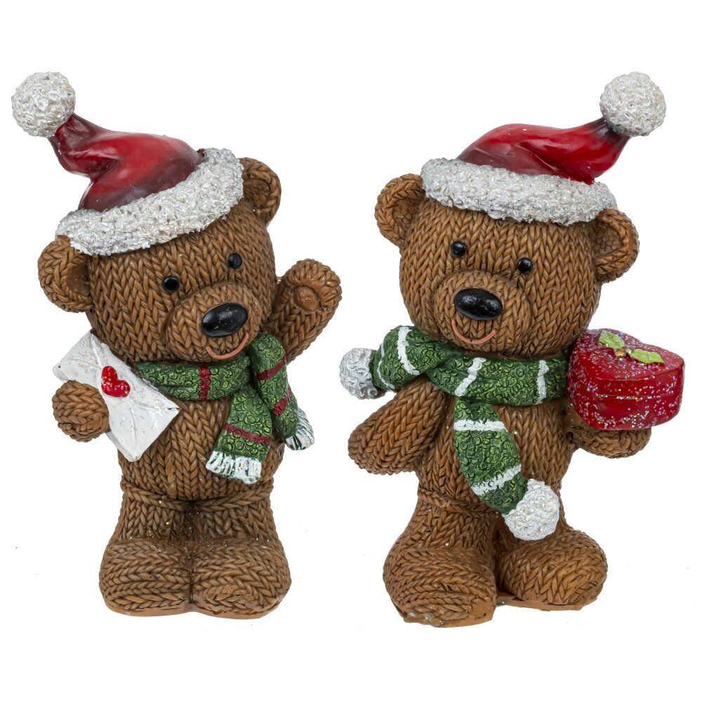 GAEM Фигурка декоративная "Медвежонок", L7 W5 H11 см, 2в.