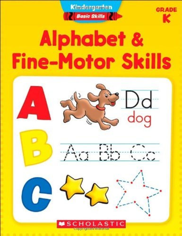 Basic Skills: Alphabet &amp; Fine-Motor Skills  (Kindergarten)