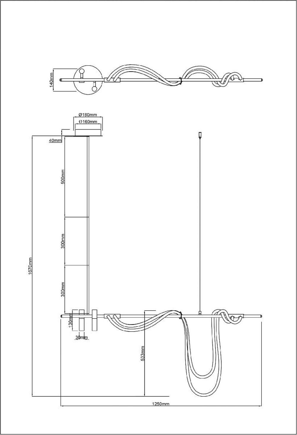 Подвесной светильник Arte Lamp Klimt A2850SP-45PB