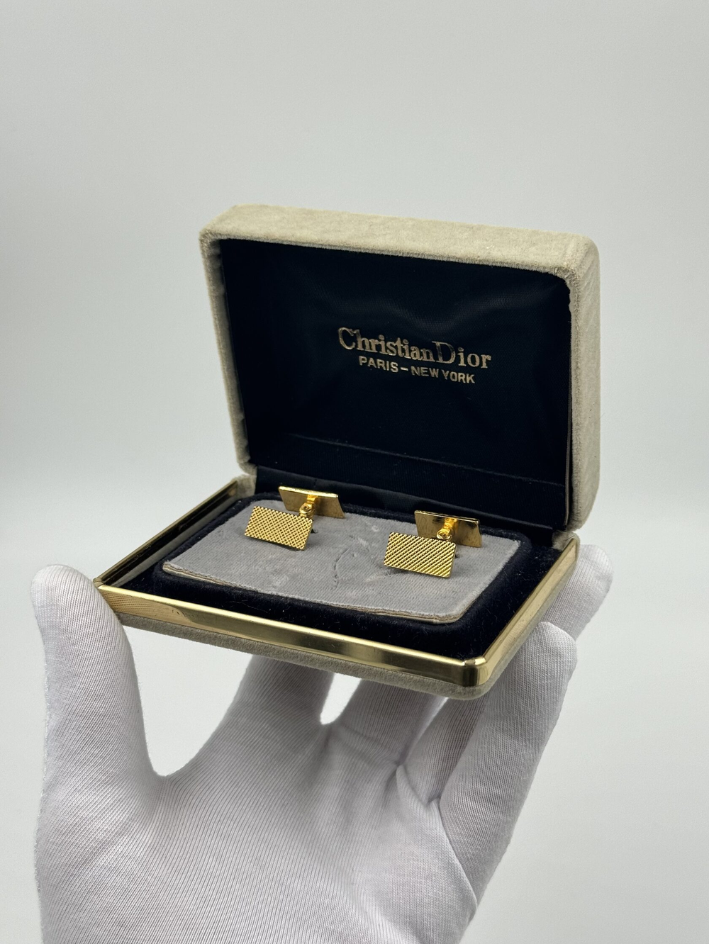 Запонки Christian Dior