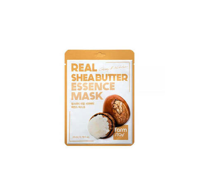 Набор FarmStay тканевых масок для лица с маслом ши  Real Shea Butter Essence Mask  - 10 шт