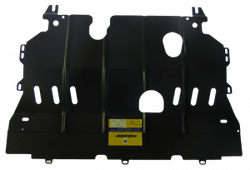 Защита картера Двигателя, КПП. 2 мм, Сталь. для Mazda 3 2009-2011, Mazda 3 2011-2013 MOTODOR.01126