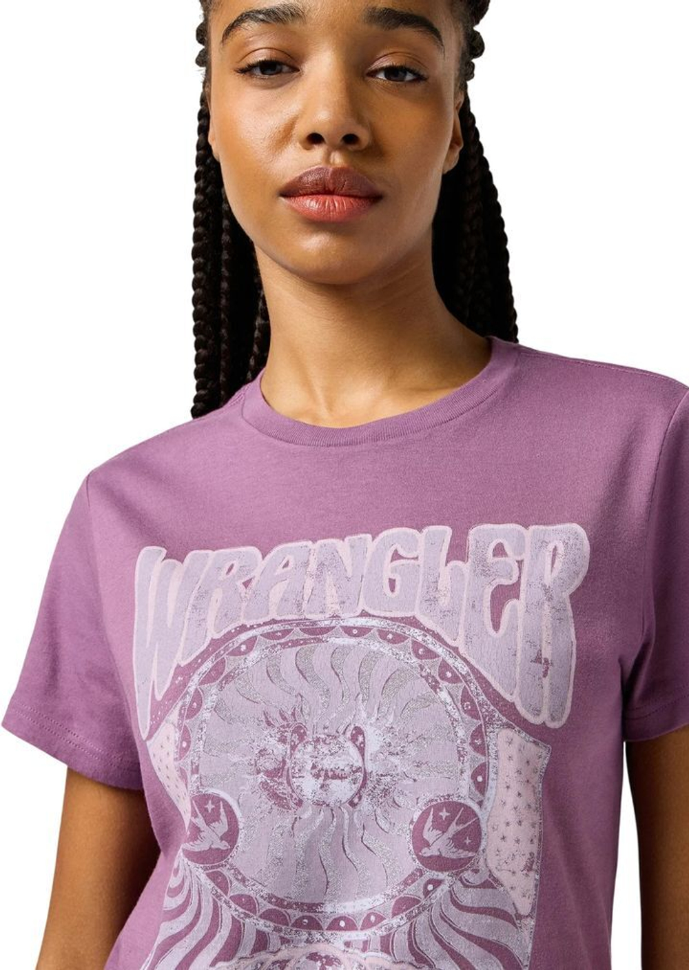 Футболка Wrangler REGULAR TEE BERRY