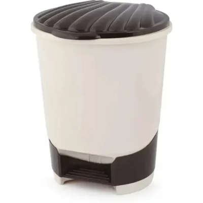 Ведро для мусора 10л (с педалью)(сл.кость)