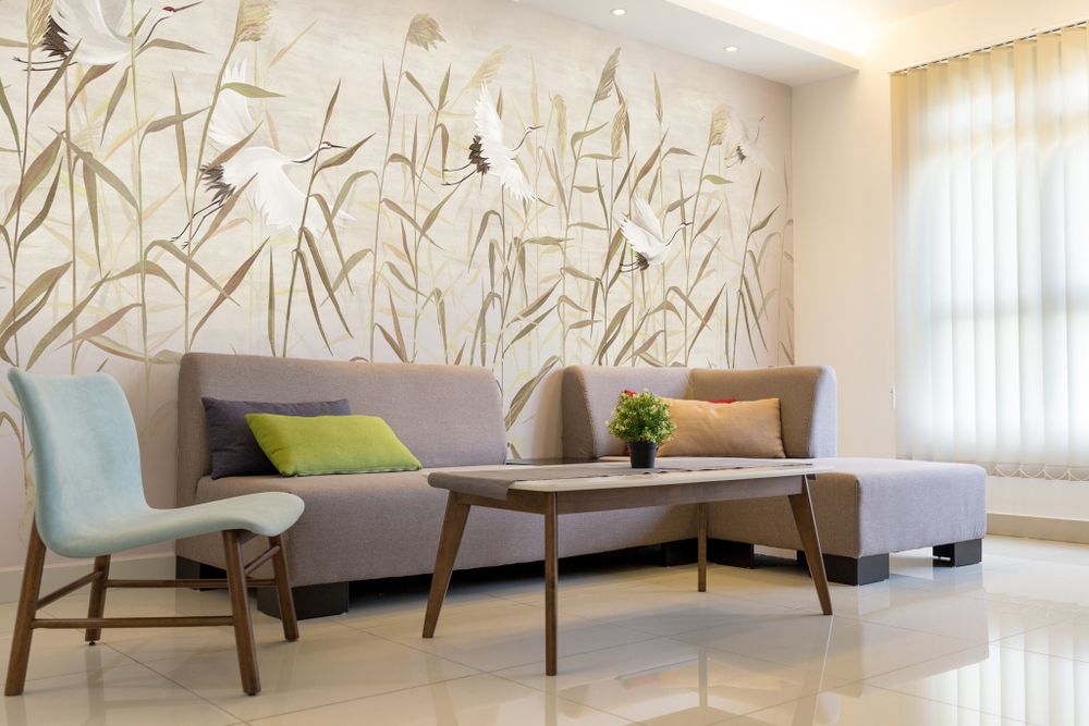 Фотообои для гостиной