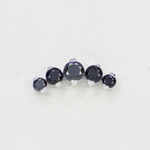 Prium tops with colored gems