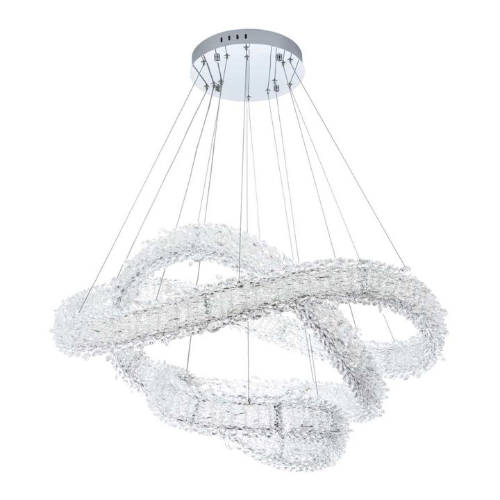 Подвесная светодиодная люстра Modelux Modestyle MS.5003.800.600.400 CR