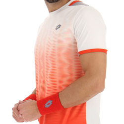 Мужское теннисное поло Lotto Top IV 2 T-Shirt Men - Red, White