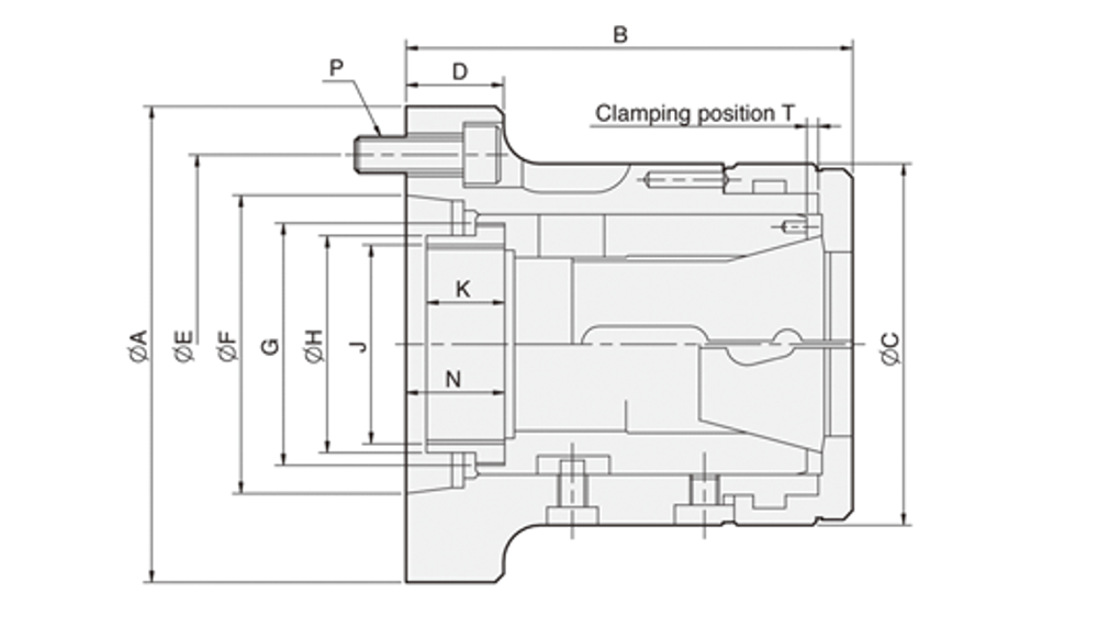 Цанговый патрон CR42A5