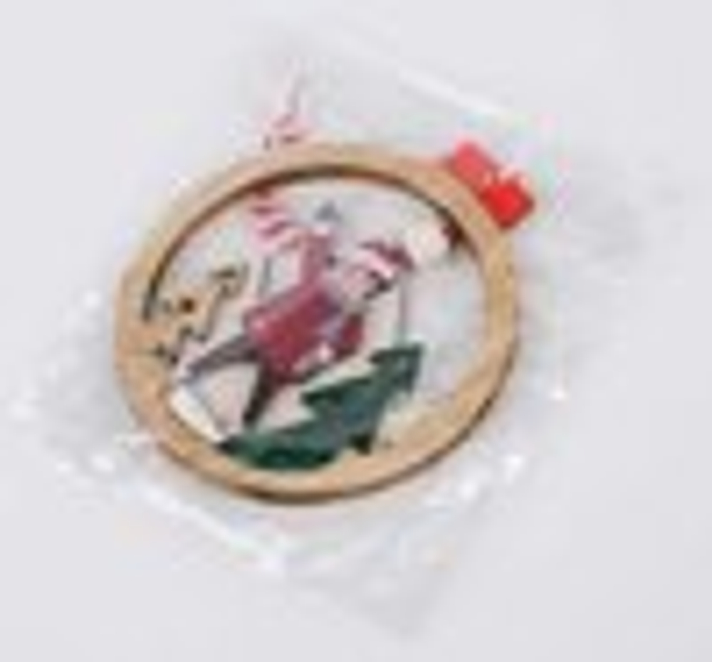 Украшение из дерева Мальчик 10х9см SYMZPA-4422094