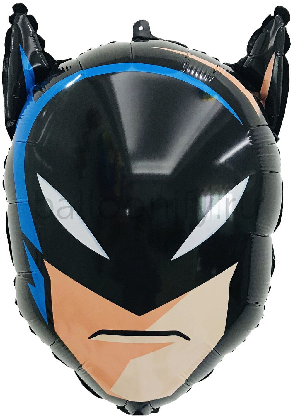 Шар (22''/56 см) Фигура, Голова, Бэтмен, 1 шт. в уп.