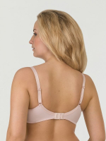 Бюстгальтер с мягкими чашками на каркасах (Размер: 80D) (Цвет: грязно-розовый)