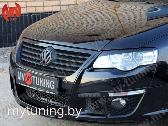 Реснички на фары для Volkswagen Passat B6