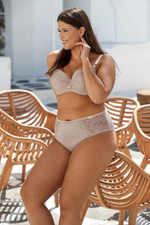 Бюстгальтер на косточках Galina (Размер: 80G) (Цвет: кофейный)