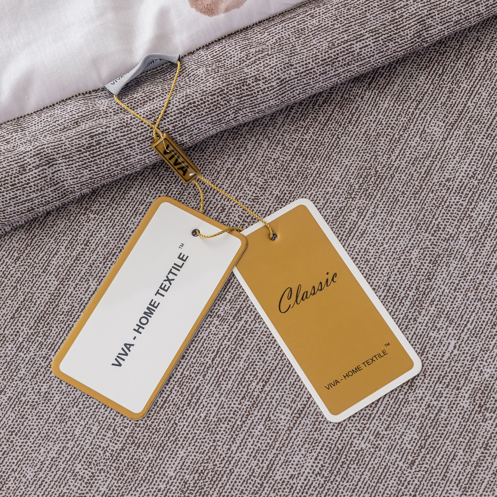 Комплект постельного белья Сатин с Одеялом 100% хлопок OB123