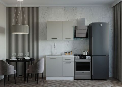 Кухонный гарнитур Шампань 1000 столешница 26 мм