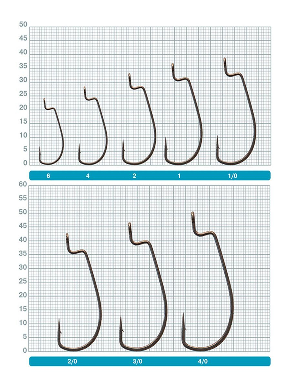 Офсетный крючок Pontoon21 5509 № 02 (9 шт)
