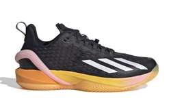 Женские Кроссовки теннисные Adidas Adizero Cybersonic W Clay - black/orange/pink