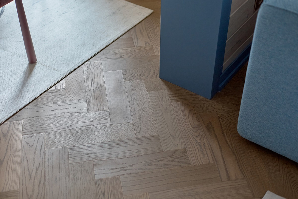 Кварцевый паркет Quartz Parquet Штучный паркет Дуб Конго 44-1258-54 5/0,6 мм