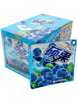 Конфеты с мармеладной начинкой Черника 23 г * 20 шт