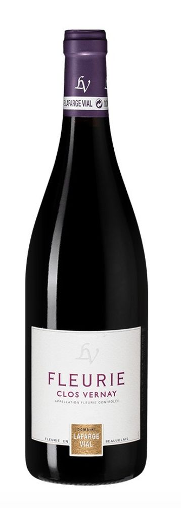 Вино Beaujolais Fleurie Clos Vernay Domaine Lafarge Vial, 0,75 л.