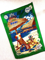 Вафельное полотенце банное