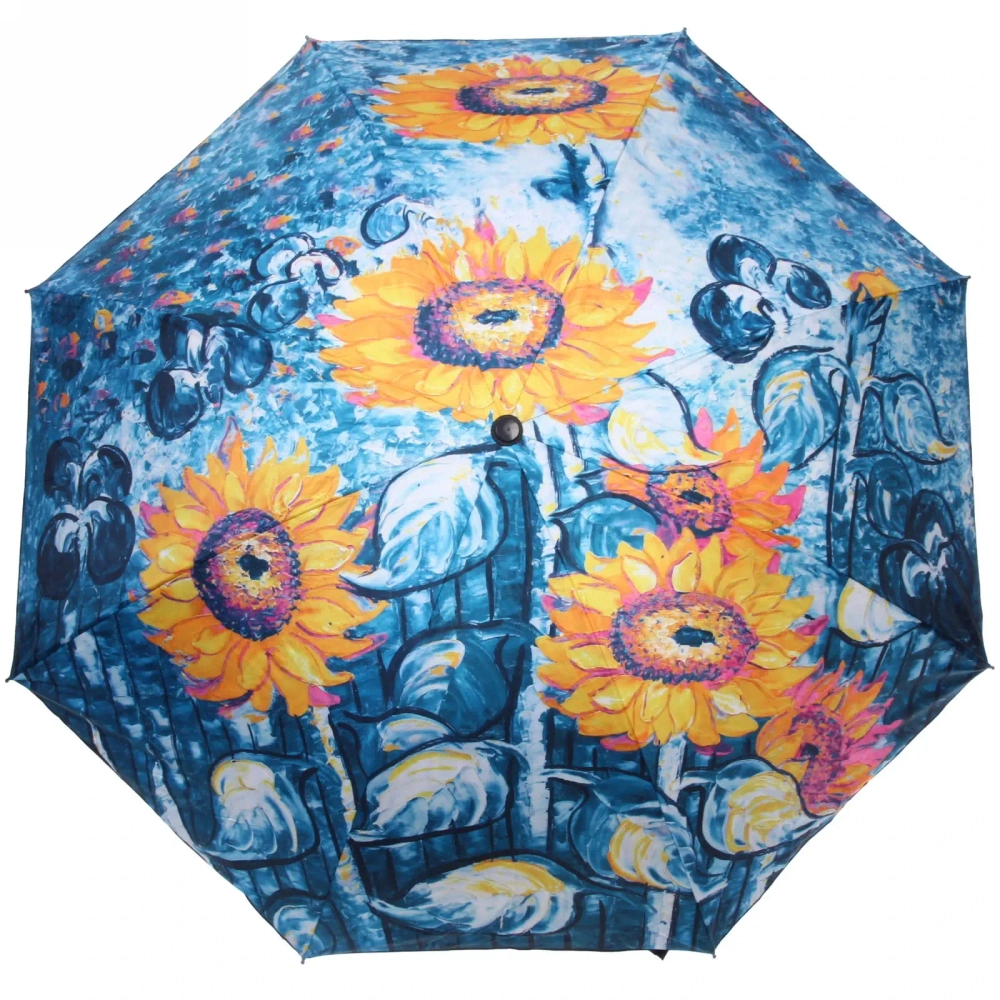 Зонт механический ветроустойчивый, матовая ручка «BESTzontik - muskat», цвет как на фото, длина 25см, d-110см