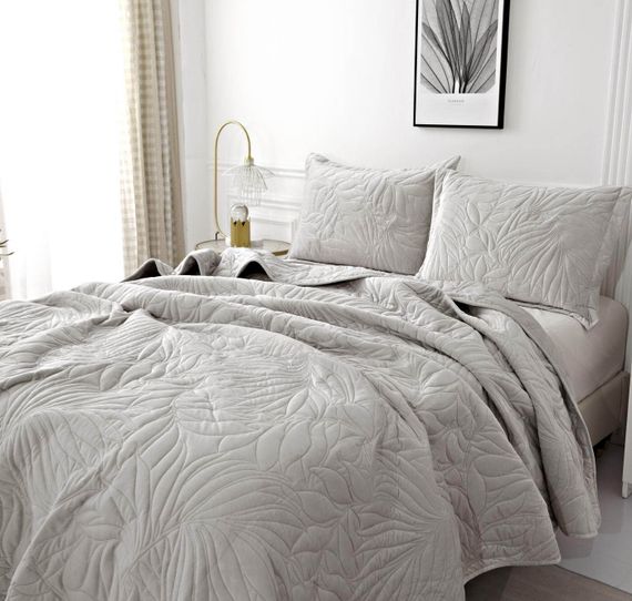 Глория (серебро) Покрывало 160х220