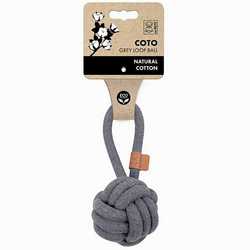 Игрушка для собак Мяч-петля COTO 6,5 см M-Pets