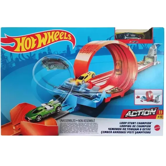 Hot Wheels Monster Trucks Roarin&#39; Wreckers Gunkster Vehicle