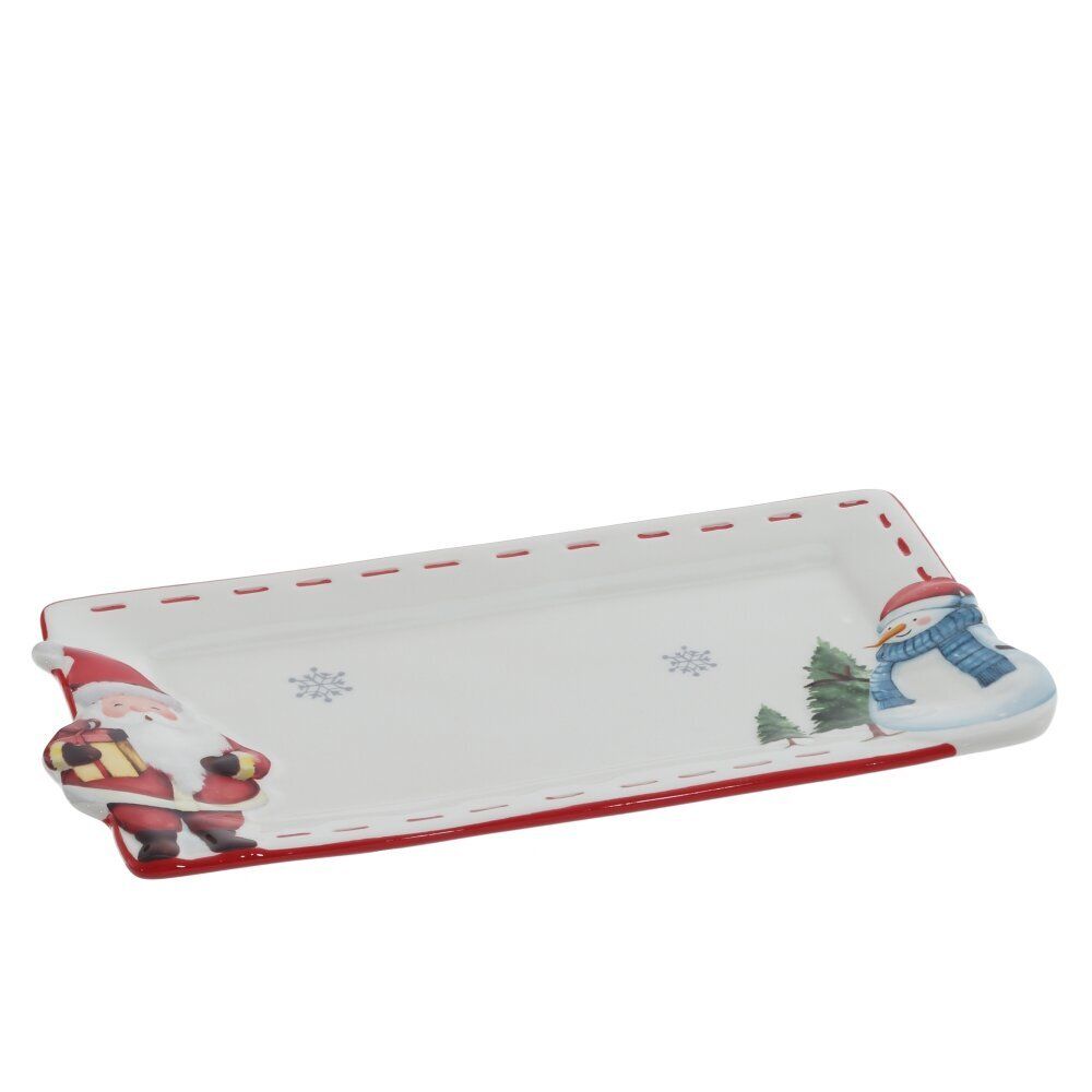 GAEM Блюдо "Веселый Новый год", L26 W13,5 H1,5 см