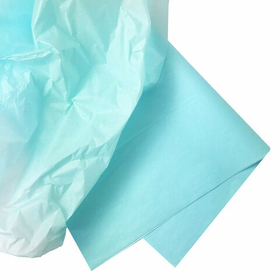 Бумага тишью Небесно-голубая 50х66 см (10 листов)