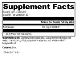 Nattokinase 60 Capsules