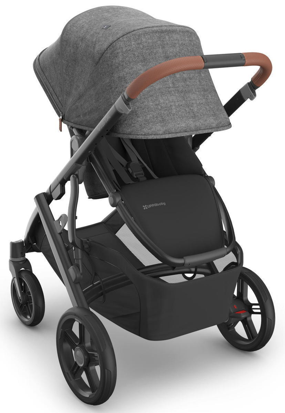 Коляска для погодок UPPAbaby Vista V3 2 в 1 (2 прогулочных блока и люлька) Greyson