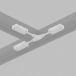 TR2115-WH Гибкий Т-образный, электрический коннектор трека SMART, белый