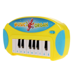 Пианино 22см, желтый, пакет 21-16