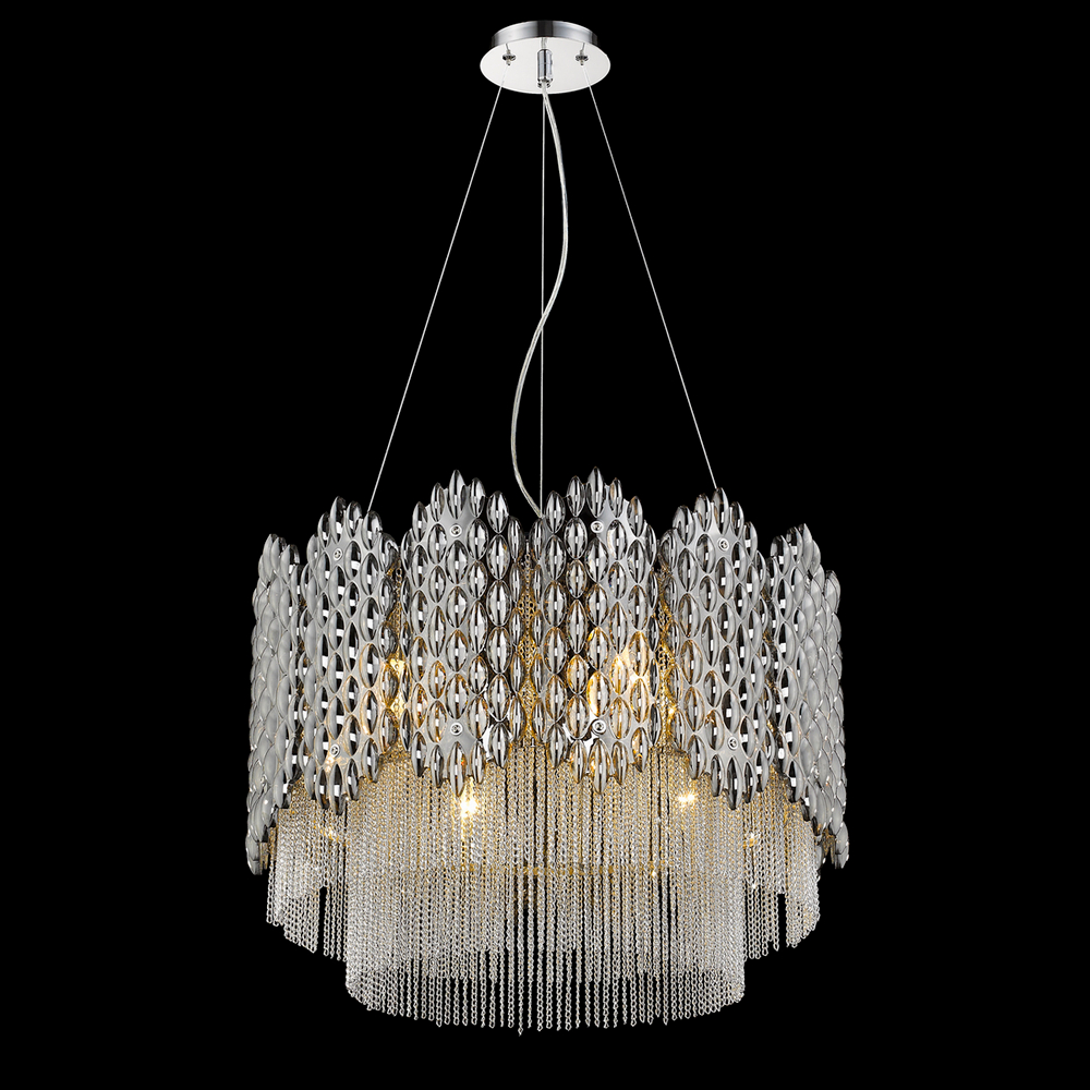 Люстра P68067-8 smoke