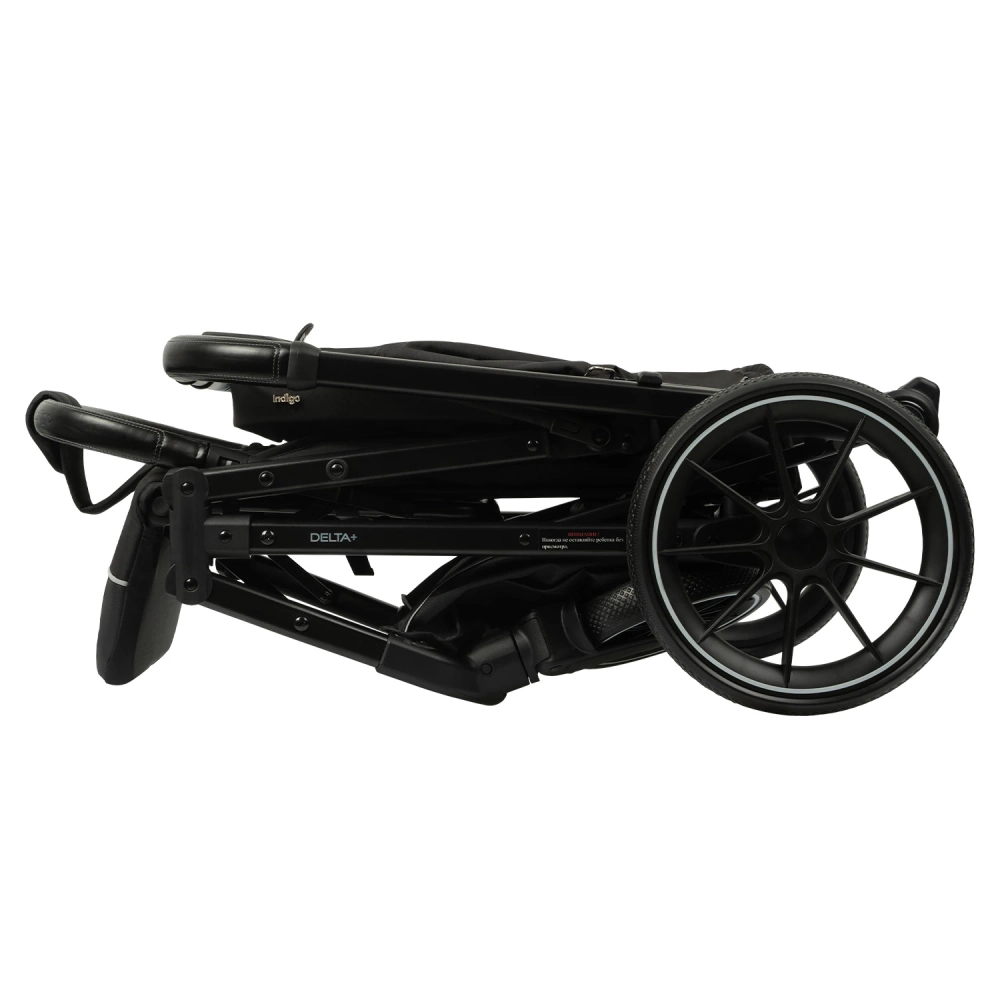 Коляска прогулочная Indigo Delta+ 2026 (черный)